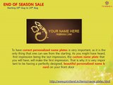 Nameplates - Buy Personalized Name Plates Online in India