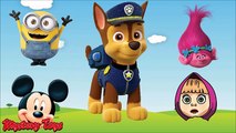 Wrong Heads Paw Patrol Dreamcast Trolls Mickey Mouse Masha and the Bear Finger Family Song