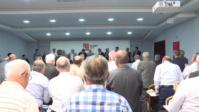 Saadet Partisi Genel Başkanı Karamollaoğlu