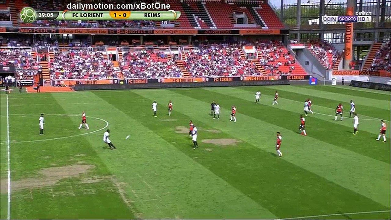 Theoson Siebatcheu Goal HD - Lorient 1 - 1 Reims - 26.08.2017 (Full Replay)