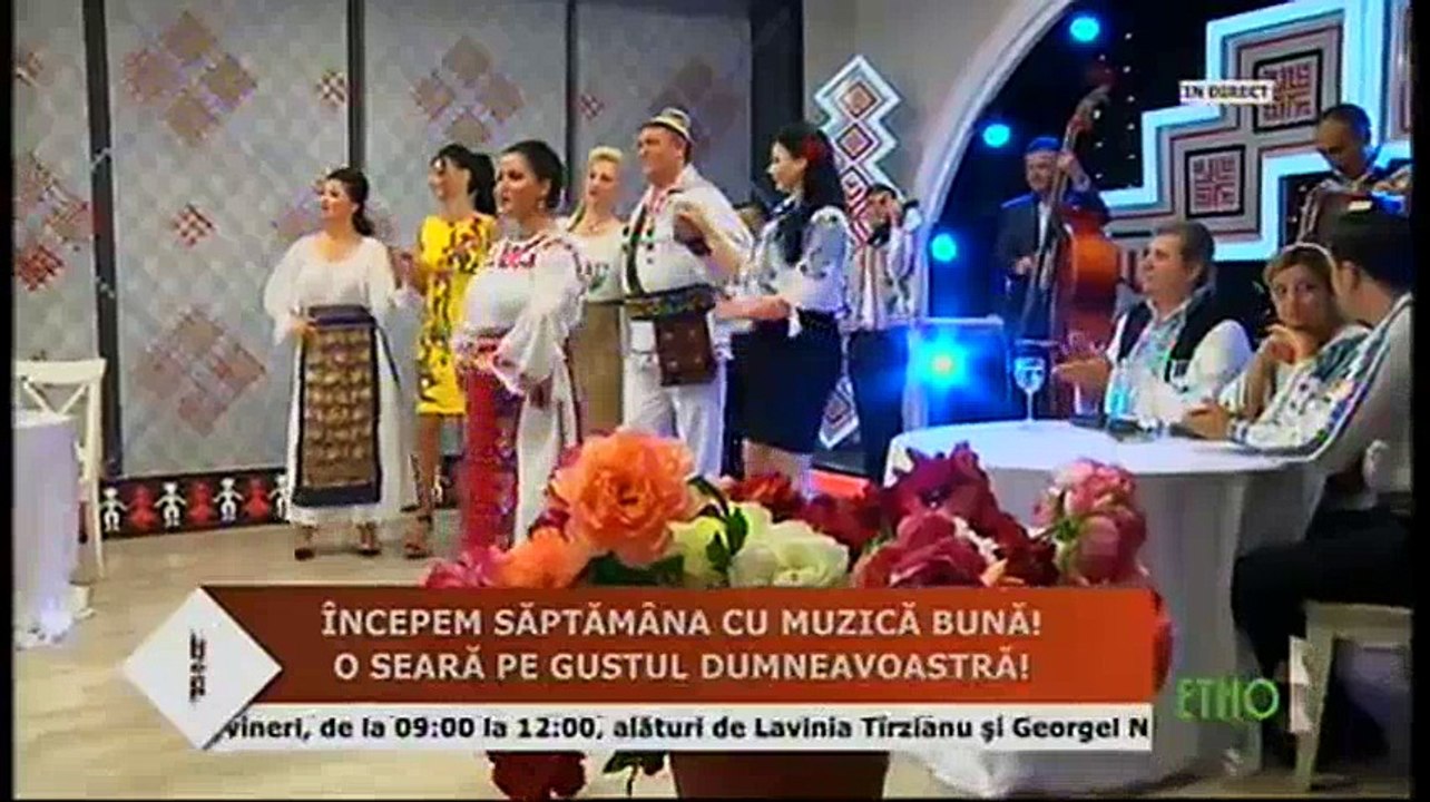 Liliana Geapana - Pe deal la Niculitel (Seara buna, dragi romani! - ETNO TV - 26.06.2017)