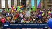 i24NEWS DESK | Thousands rally for gay marriage in Australia | Saturday,  August 26th 2017