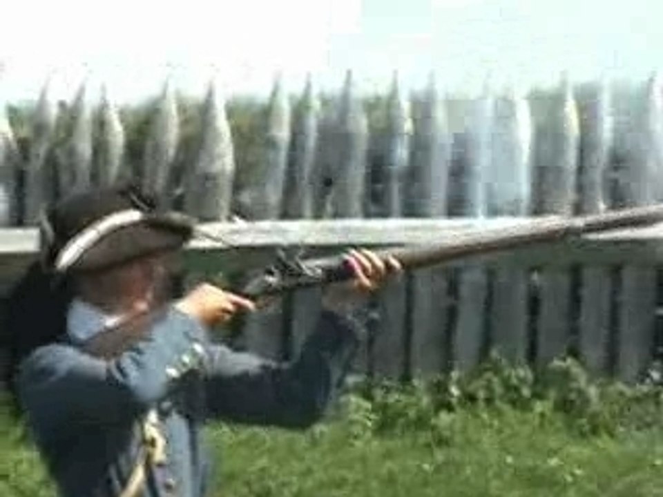 Demonstration d'un vieu fusil