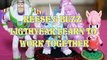 REESE & BUZZ LIGTHYEAR LEARN TO WORK TOGETHER HARD BOILED FLARE WOLF SKYLANDERS IMAGINATORS CROSSING ANIMALS Toys BABY V