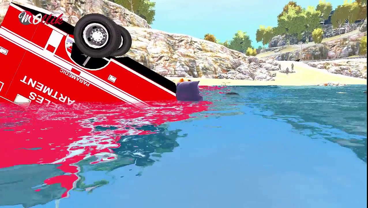 Кот Том Мультик Игра для Детей про Машинки ЦВЕТА СКОРАЯ ПОМОЩЬ & ИГРА МАШИНКИ & Говорящий Кот Том