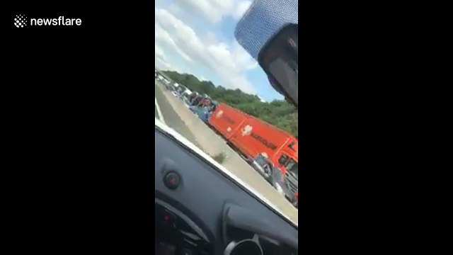 Motorists stranded on M1 after fatal crash