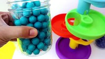 Apprendre des noms de les couleurs et Mer apprentissage pour enfants Bonbons gonflable amusement