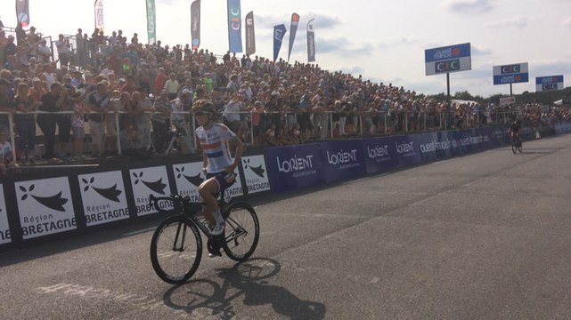 Arrivée spectaculaire chez les féminines