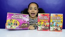 CHOCOLATE CANDY BAR Maker Kit Set REAL FOOD Sprinkles Cookie Dough Gummy Bears Baker Moose