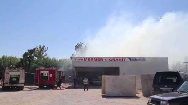 Muratpaşa'da Yangın