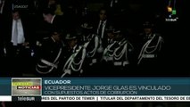 teleSUR noticias. Dimiten tres funcionarios del gobierno de Ecuador