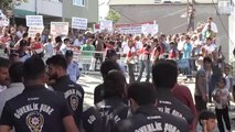 Üsküdar'da Kentsel Dönüşüm Alanında Protesto