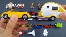 Learning Street Vehicles Names and Sounds for kids with tomica トミカ siku lego video collect