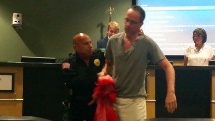 Weird Man Refuses to Leave