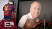 Barcelona y aficionados homenajean a Cruyff en el Camp Nou/ Hiram Hurtado