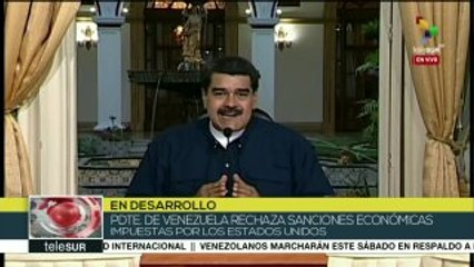Maduro: Agresiones de EEUU son contra toda América Latina y el Caribe