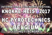 Int. Fireworks Festival Knokke-Heist 2017: HC Pyrotechnics -  Belgium - closing \ slot Vuurwerk