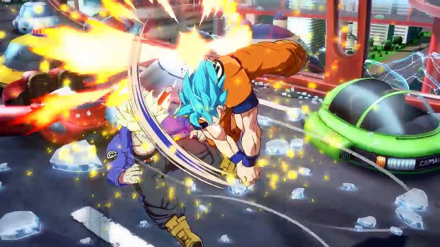 Dragon Ball FighterZ : Bande annonce SSGSS power