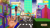 Funny Animation | Super Mario Wild Animals Names Kids - Colors Dinosaurs Finger Family 3D