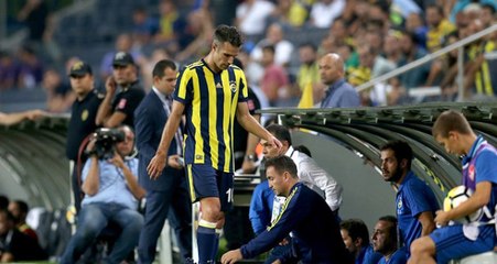 Fenerbahçe'de Sakatlanan Robin Van Persie, 2 Hafta Forma Giyemeyecek