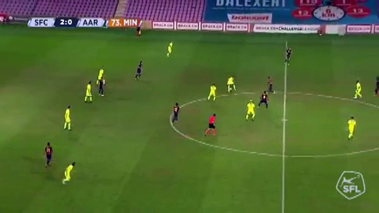 Servette 3:0  Aarau (Swiss Challenge League 25 August)