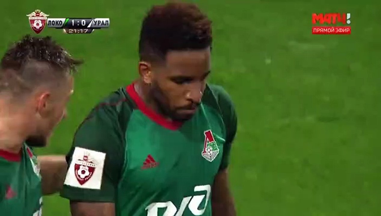 Jefferson Farfan Goal HD - Lokomotiv Moscow	1-0	Ural 26.08.2017