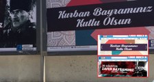 Kadıköy Belediyesi'nden Tepki Çeken Kurban ve Zafer Bayramı Afişleri