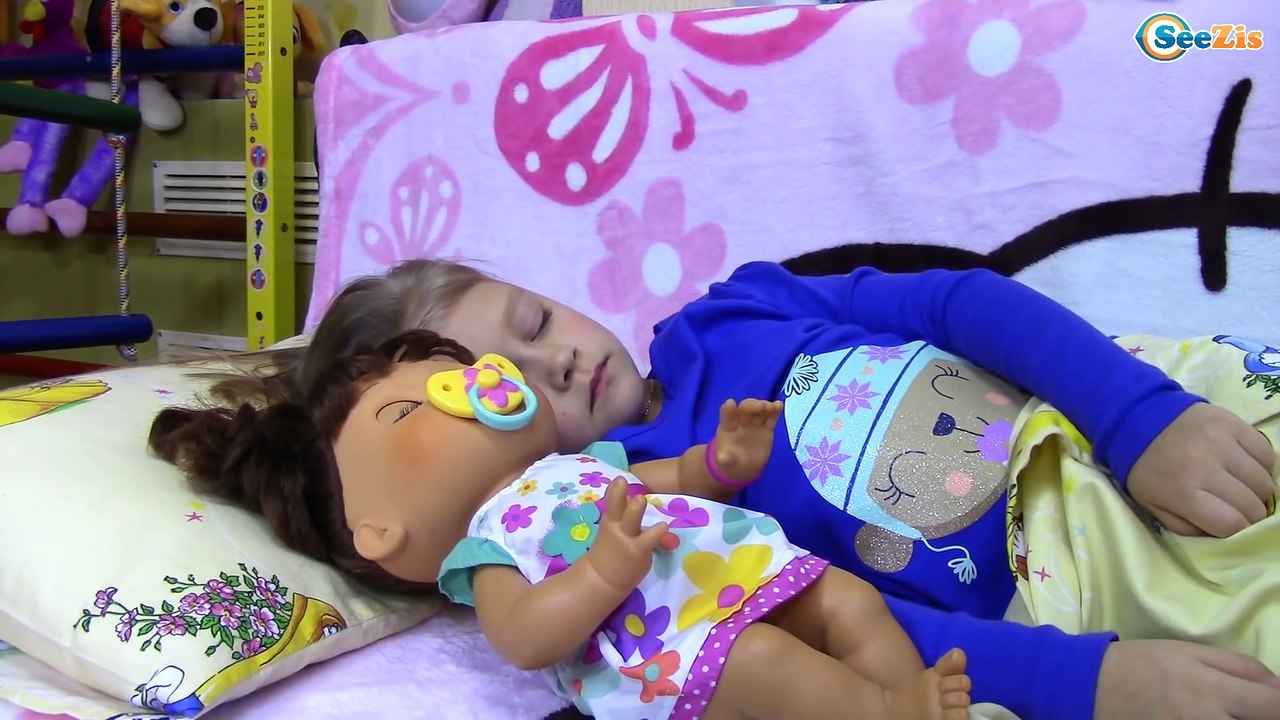 МОЕ УТРО c Baby Alive Чистим Зубы Делаем Зарядк...