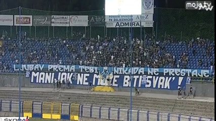 FK Željezničar - NK Široki Brijeg / Husref Musemić na tribinama