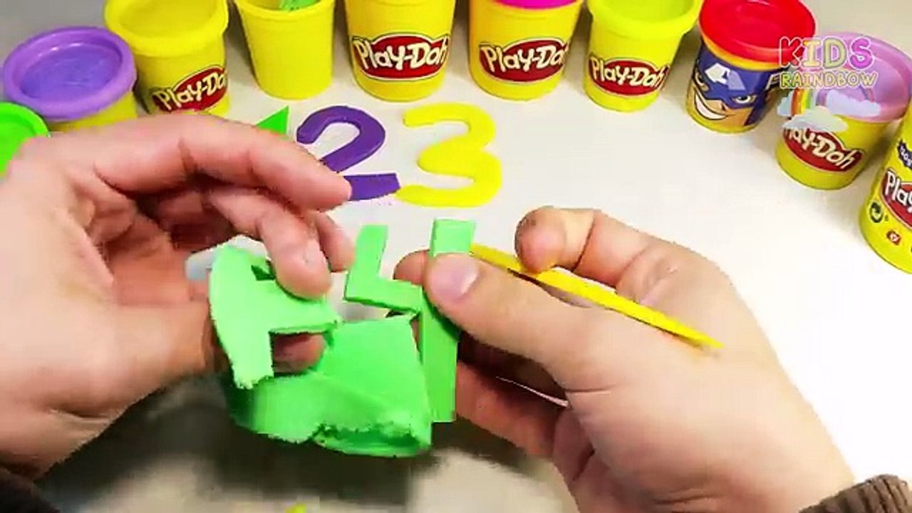 Aprender vamos a plastilina números jugar para doh 1 10 numeros 123 12345678910 aprender kindergarte