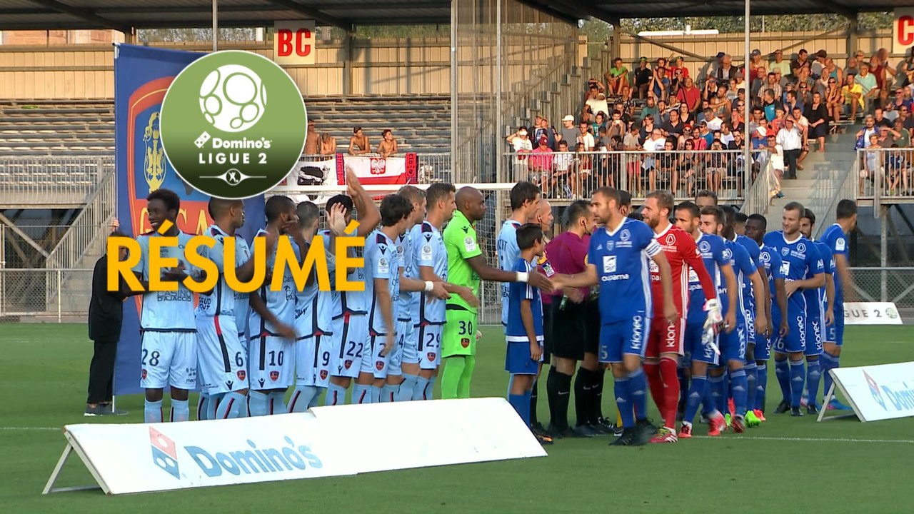 FBBP 01 - Gazélec FC Ajaccio (2-0)  - Résumé - (BBP-GFCA) / 2017-18