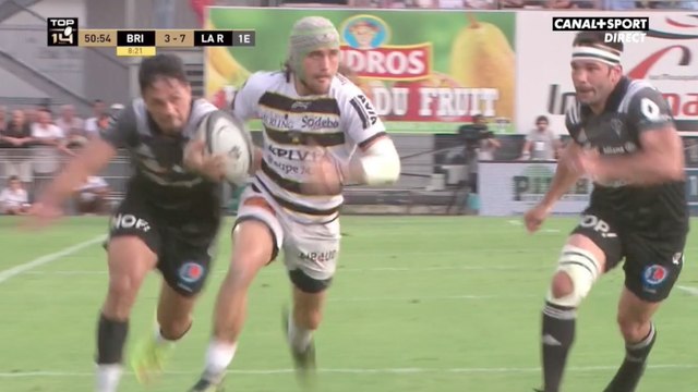 Les 3 essais de La Rochelle face à Brive (1ère journée Top 14 2017/2018 )