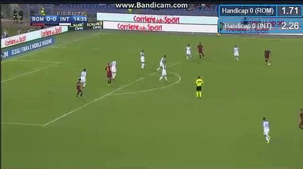 Edin Dzeko GOAL HD - AS Roma 1-0 Internazionale 26.08.2017