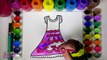 Et beau couleur coloration les couleurs Robe pour main enfants Apprendre chaussures aquarelle pages
