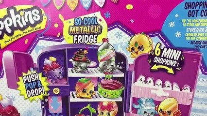 Shopkins Season 4 So Cool Fridge . Two different versions! Petkins! Metallic Shopkins!