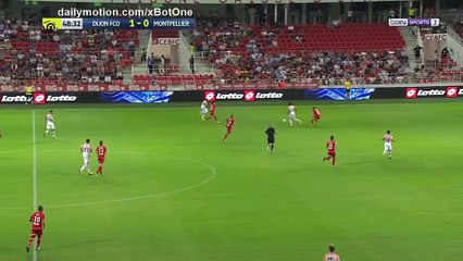 Giovanni Sio Goal HD - Dijon 1 - 1 Montpellier - 26.08.2017 (Full Replay)