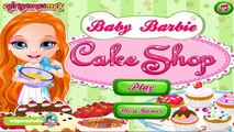 Baby Barbie Cake Shop - Baby Barbie Cooking Cake Game for Kids