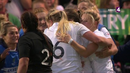 Coupe du Monde de rugby (F) : L'essai de funambule de Thompson qui assomme les Black Ferns !