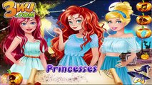 Princesses vs Villains Halloween Challenge Disney Princess Elsa Anna Rapunzel Dress Up Gam