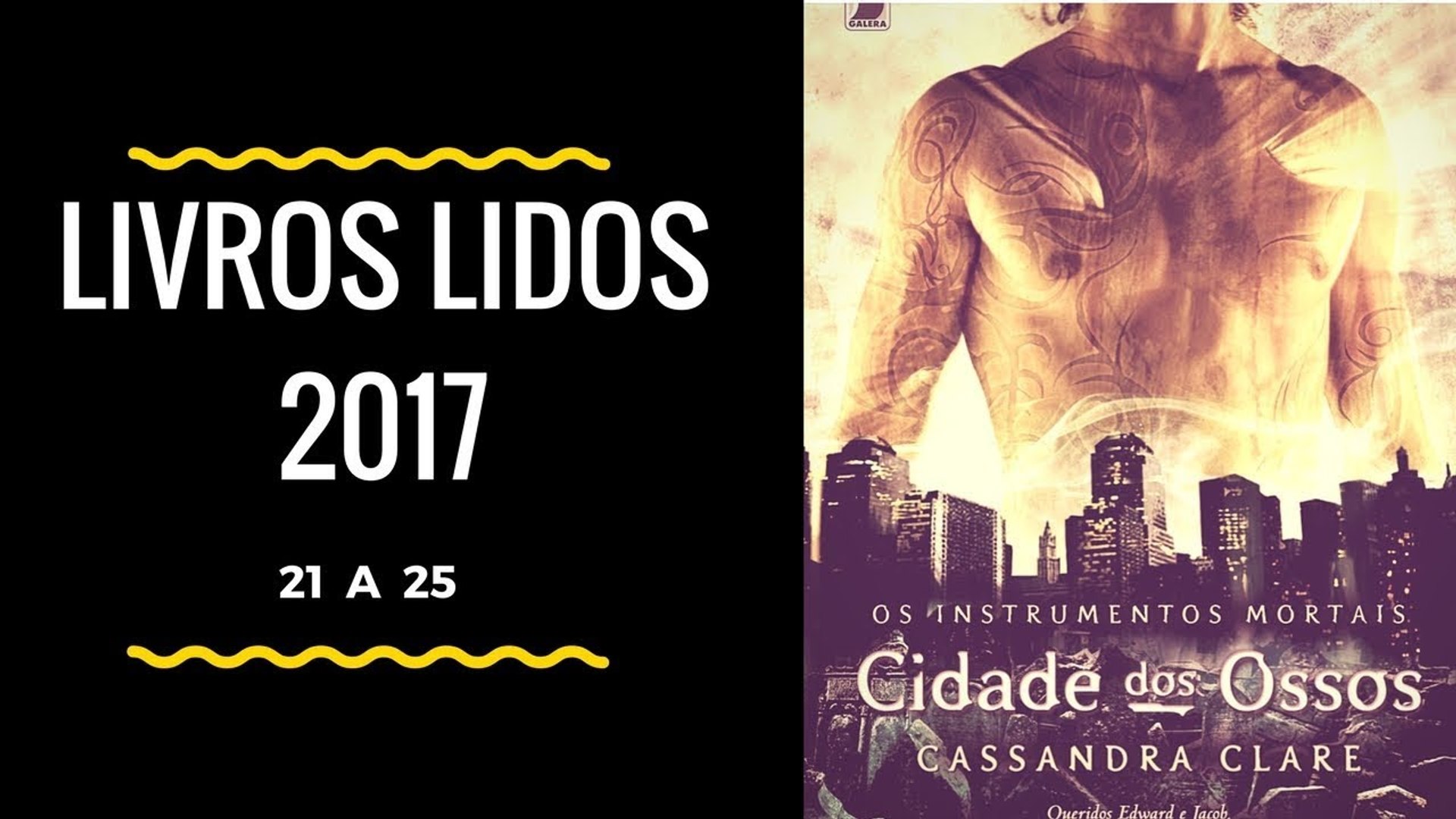 Livros Lidos 2017 - 21 a 25