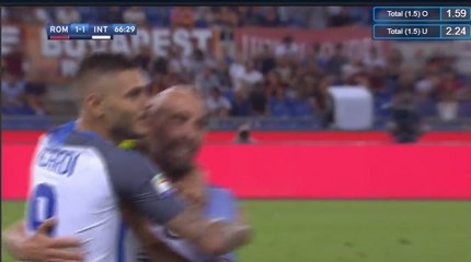 Mauro Icardi Goal HD - AS Roma 1-1 Inter Milan 26.08.2017