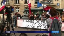 Armée : les femmes de militaires manifestent