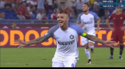 Mauro Icardi Goal HD - AS Roma 1-2 Inter Milan 26.08.2017