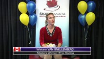 Masters Women I  Free Skate - 2017 International Adult Figure Skating Competition - Richmond, BC Canada