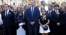 Barcelona'daki Terör Saldırısı Sonrası İspanya Tarihinde İlk Defa Kral Halkın Arasında Yürüdü