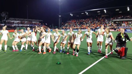 Jill Boon après Belgique-Pays-Bas (0-3)