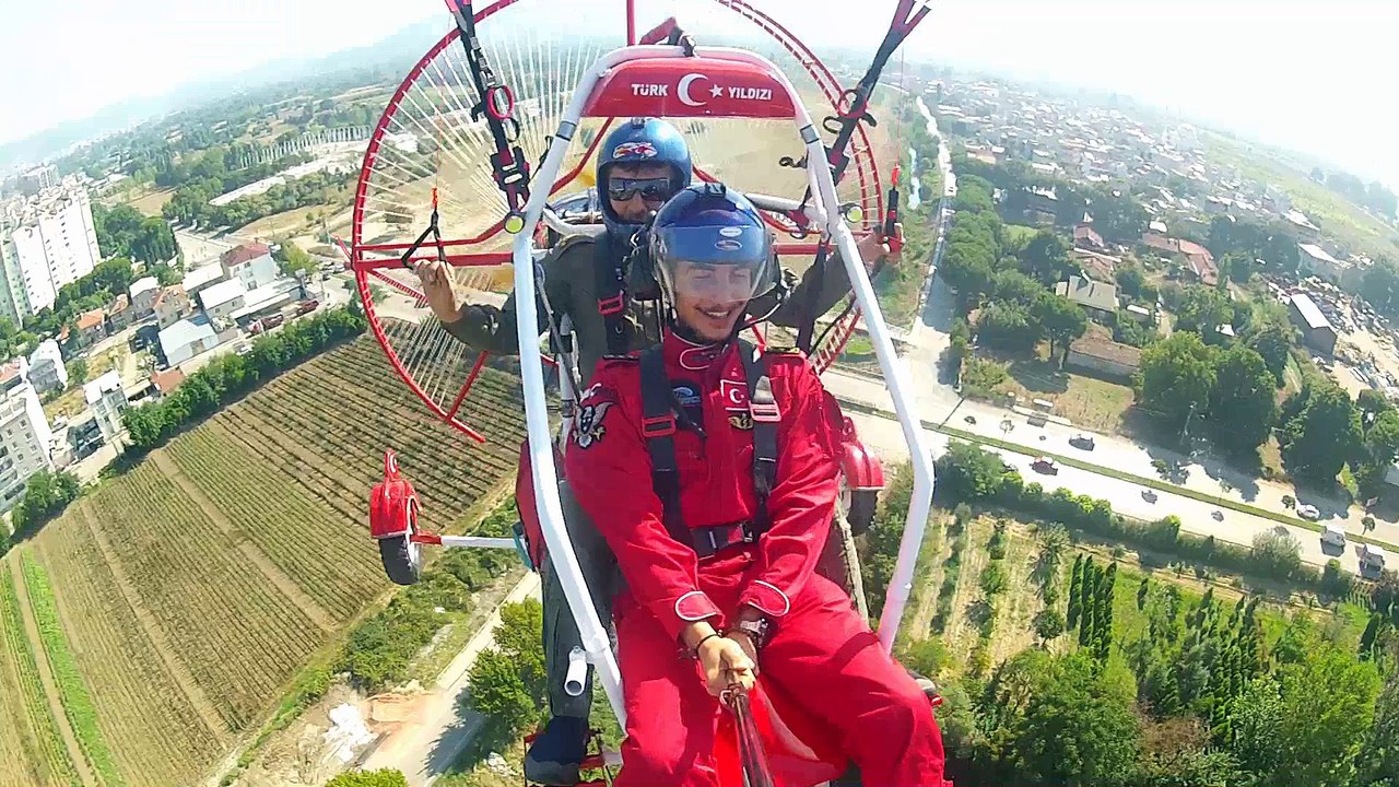 CAN UÇUYOR BURSA SEMALARINDA