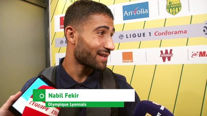 Bleus - Fekir : "On a parlé du match avec Depay et Tete"