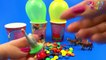 Learn Colors with Colorful Balloons Poping Surprise Toys in Cups for Kids Children Toddler
