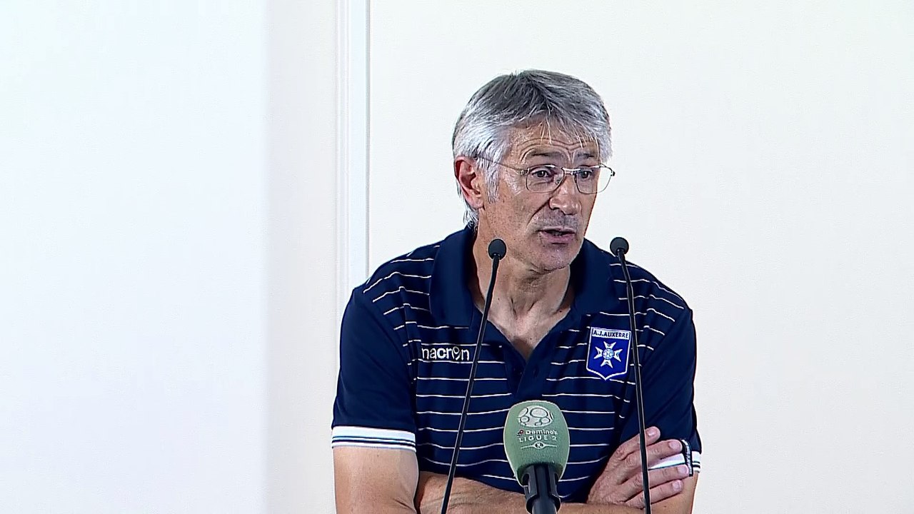 Conférence de presse Paris FC - AJ Auxerre (2-1) : Fabien MERCADAL (PFC) - Alain BENEDET - 2017/2018